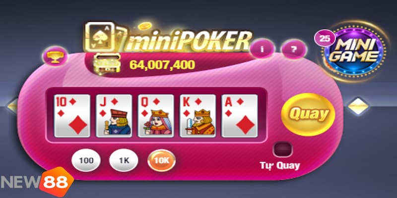 nổ hũ mini poker